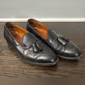 Alden Brooks Brothers Tassel Loafers 1101 Black 10D Dress Shoes